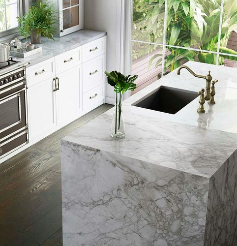 Piano di lavoro in Dekton® - Worktops : Natural Series - Cosentino - da cucina / grigio / blu