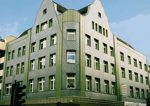 Paramento in ardesia - RECTANGULAR ASSULO® A1 - Theis-Böger Schiefer-Pizarras - per esterni
