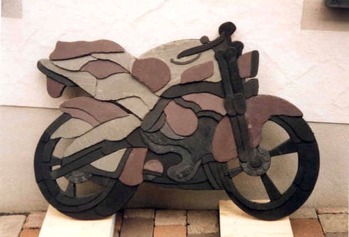 Scultura in ardesia - Theis-Böger Schiefer-Pizarras