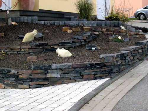 Bordura da giardino - ORIGINAL ALTLAYER® - Theis-Böger Schiefer-Pizarras - in ardesia / altre forme