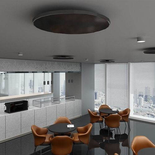 Stufa ad infrarossi da soffitto - G-CERA-R - ALPINA Belgium - elettrica / contract / per ufficio