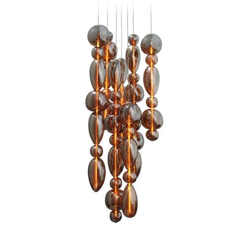 Lampada su misura - CHAVANA - RIVIERA Light - a sospensione / in vetro soffiato / contemporanea
