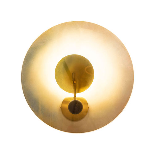 Applique contemporanea - ELECTRA - RIVIERA Light - da interno / in ottone / in vetro