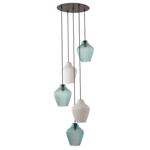Lampada a sospensione - API - RIVIERA Light - in ottone spazzolato / in vetro / contemporanea