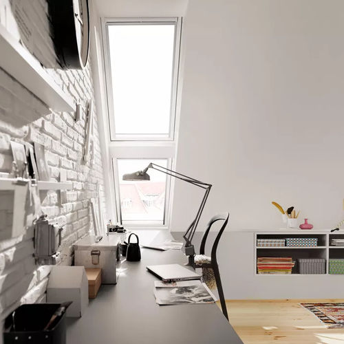 Finestra da tetto in legno - VERRIÈRE - VELUX - fissa / a doppi vetri / ad anta singola