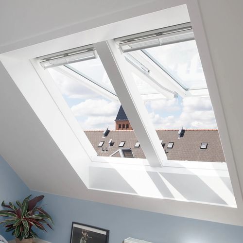 Finestra da tetto in legno - JUMO - VELUX - a proiezione / a doppi vetri / ad anta singola