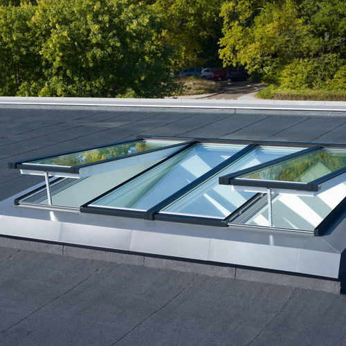 Lucernario per tetto - VERRIÈRE - VELUX - per interni / elettrico / con cornice di supporto in lamiera