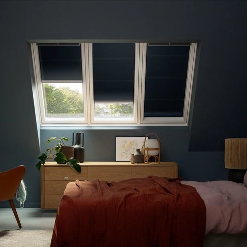 Persiana avvolgibile - SOUPLE - VELUX - in metallo / opaca / per finestra