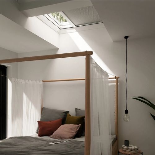 Tenda avvolgibile a rullo - VELUX - per finestra da tetto / per finestra / in tessuto
