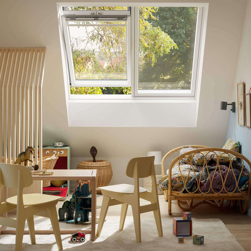 Finestra in vetro - VERRIÈRE 2EN1 - VELUX - in legno / a proiezione / fissa