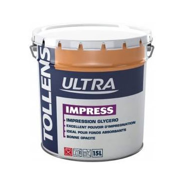 Fondo per muratura - ULTRA IMPRESS - Tollens - a base di resina alchidica / ad olio / per interni