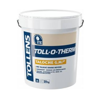 Intonaco decorativo - TOLL-O-THERM TALOCHÉ GM - Tollens - di protezione / termoisolante / per facciata