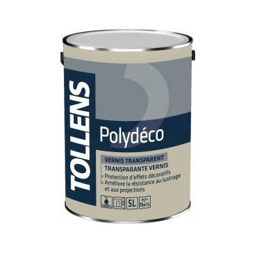 Vernice di protezione - POLYDÉCO - Tollens - decorativa / per muratura / lucida