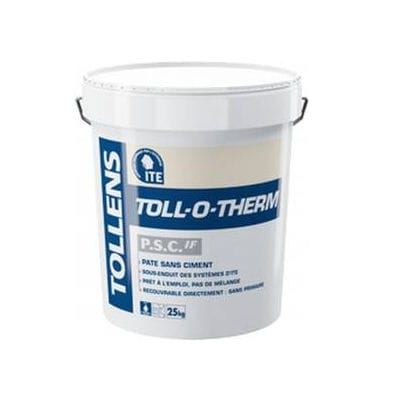 Intonaco termoisolante - TOLL-O-THERM PSC - Tollens - di rasatura / da esterno / per muro