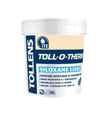 Intonaco decorativo - TOLL-O-THERM LISSE	 - Tollens - di protezione / termoisolante / da esterno
