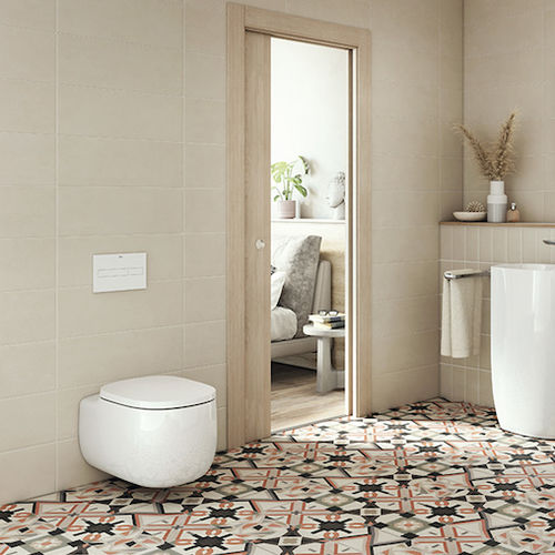 Piastrella in gres porcellanato - NIZA - Roca Tile - opaca / da interno / da bagno