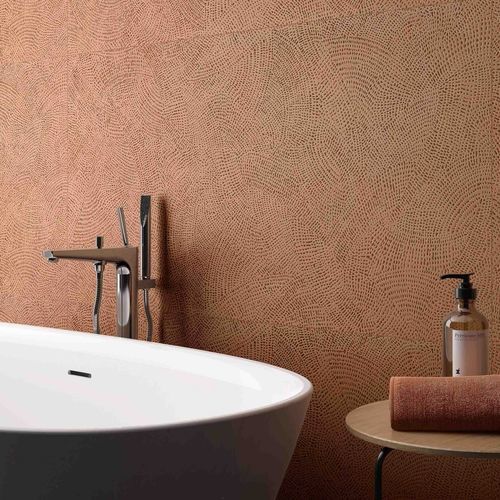 Piastrella in porcellana - KASBAH - Roca Tile - in terracotta / opaca / testurizzata