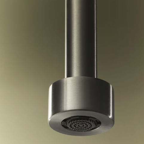 Soffione doccia da incasso - HUM SF024 - QuadroDesign - rotondo / designer / per servizi sanitari