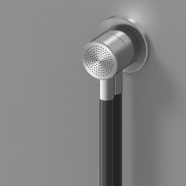Doccetta manuale da braccia - HUM 24 66 - QuadroDesign - rotonda / in acciaio inossidabile 316L / contemporanea