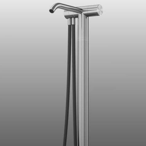 Set vasca in acciaio inossidabile 316L - HUM 24 62 - QuadroDesign - ad isola / contemporaneo / spazzolato
