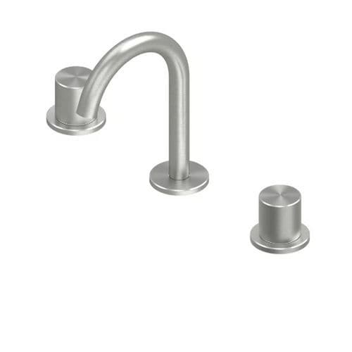 Miscelatore per lavandino - HUM 24 31V - QuadroDesign - da appoggio / da piano / in acciaio inossidabile