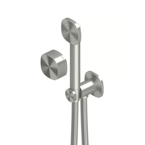 Miscelatore da doccia - SUPER 22 58 - QuadroDesign - da parete / in acciaio inossidabile 316L / da bagno
