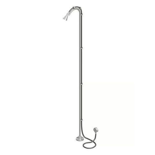 Colonna doccia contract - FFQT CD021 2 - QuadroDesign - per spa / in acciaio inossidabile 316L / spazzolata