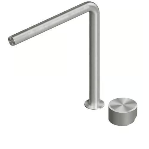 Miscelatore per lavandino - STEREO 16 32 T - QuadroDesign - da piano / in acciaio inossidabile 316L / da bagno