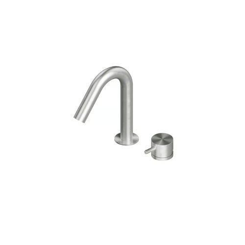 Miscelatore per lavandino - SOURCE 13 31 - QuadroDesign - da appoggio / in acciaio inossidabile / da bagno