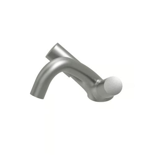 Miscelatore per lavandino - ONO 90 01 - QuadroDesign - da piano / in acciaio inossidabile / in acciaio inossidabile spazzolato