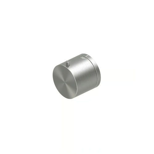 Miscelatore per spazi umidi - 11 63M - QuadroDesign - da parete / termostatico / in acciaio inossidabile spazzolato
