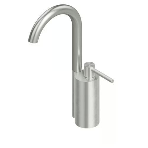 Miscelatore per lavandino - FFQT 21 01T - QuadroDesign - da piano / in acciaio inossidabile 316L / da interno