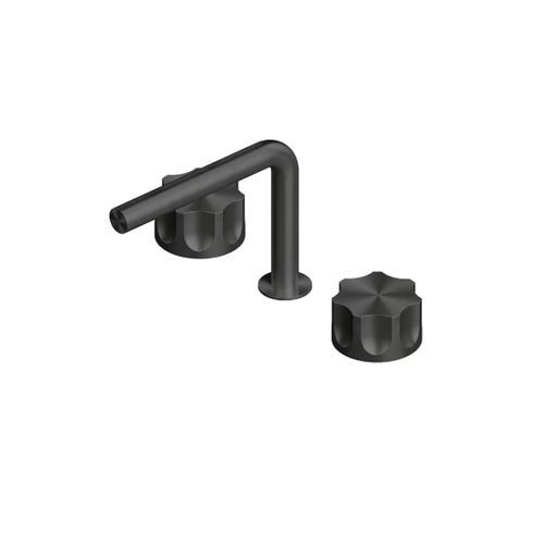 Miscelatore doppio comando per lavandino - MODO 17 31 V - QuadroDesign - da piano / da incasso / in acciaio inossidabile
