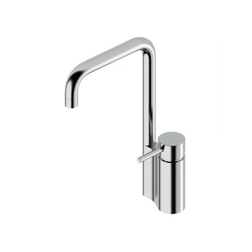 Miscelatore da piano - 95 - QuadroDesign - in ottone / da cucina / 1 foro