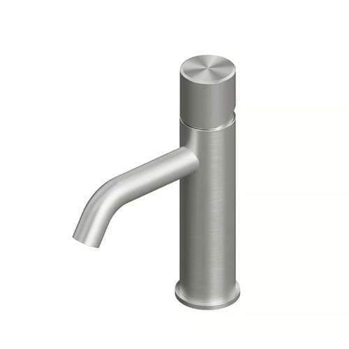 Miscelatore per lavandino - STEREO 16 03T - QuadroDesign - da piano / in acciaio inossidabile 316L / da bagno
