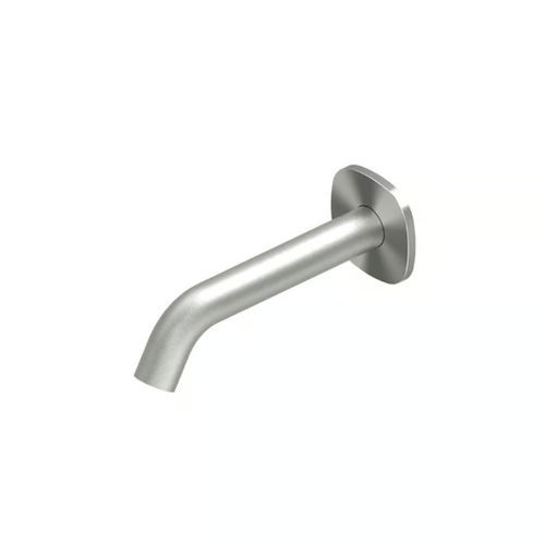 Bocca per lavabo in acciaio inossidabile spazzolato - SUPER BC0715 - QuadroDesign - in acciaio inossidabile AISI 316 / da parete / spazzolata