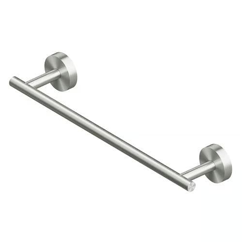 Portasalviette a 1 barra - QA202 - QuadroDesign - da parete / in acciaio inossidabile / in acciaio inossidabile spazzolato