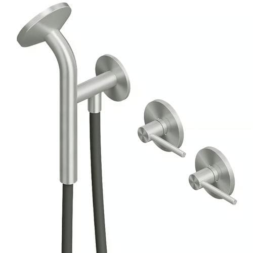 Set vasca in acciaio inossidabile AISI 316 - FFQT 21 69T - QuadroDesign - da parete / da incasso / contemporaneo