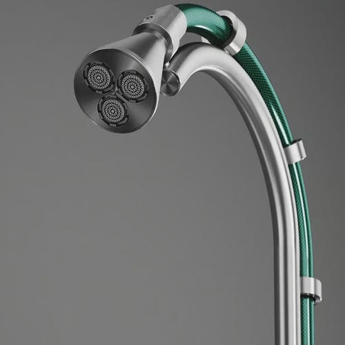 Doccia da esterno per piscina - FFQT CD021 1 - QuadroDesign - in acciaio inossidabile spazzolato / in acciaio inossidabile 316L / per uso residenziale