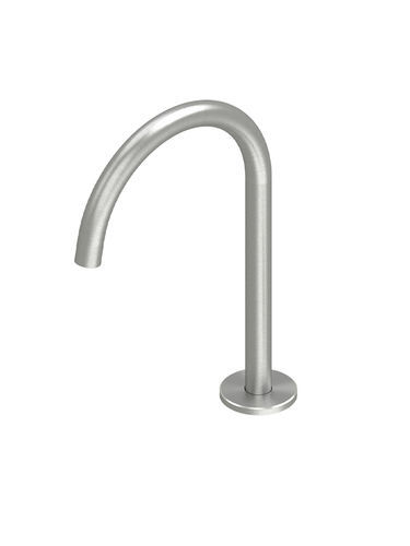 Bocca per lavabo in acciaio inossidabile 316L - HUM BC5820 - QuadroDesign - da appoggio / professionale / dorata