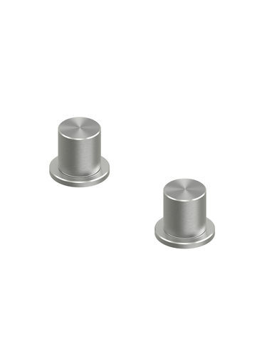 Miscelatore per lavandino - HUM 24 52V - QuadroDesign - da appoggio / in acciaio inossidabile / da bagno