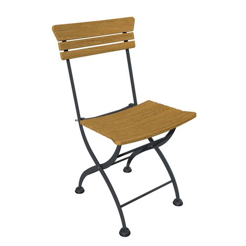 Sedia da giardino contemporanea - ANDROMEDA - FIVE STARS ITALY - da esterno / in metallo / in teak