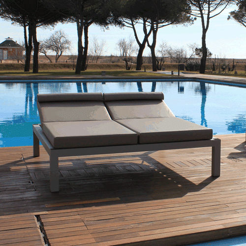Lettino prendisole contemporaneo - TIFFANY - FIVE STARS ITALY - in Sunbrella® / in Stamskin® / in alluminio