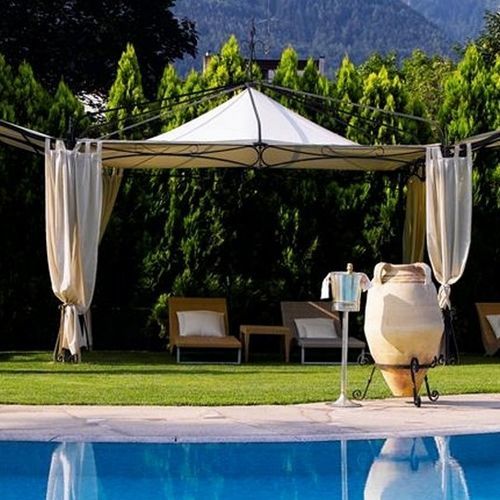 Gazebo in ferro galvanizzato - ZEUS - FIVE STARS ITALY - con tetto in PVC / con struttura in metallo