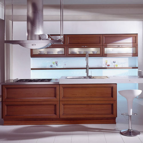 Cucina contemporanea - VICTORIA - Torchetti Cucine - in rovere / con isola / con impugnature