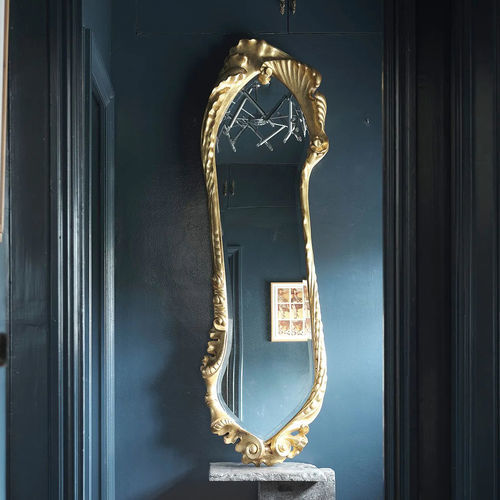 Specchio a muro - CALVET  - BD Barcelona Design - in stile / in rovere / in legno dorato a foglia oro