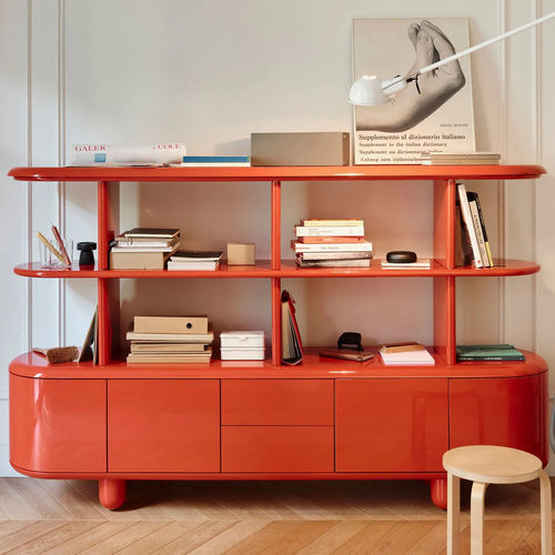 Credenza contemporanea - EXPLORER XL - BD Barcelona Design - in MDF laccato / in MDF / con finitura ontano