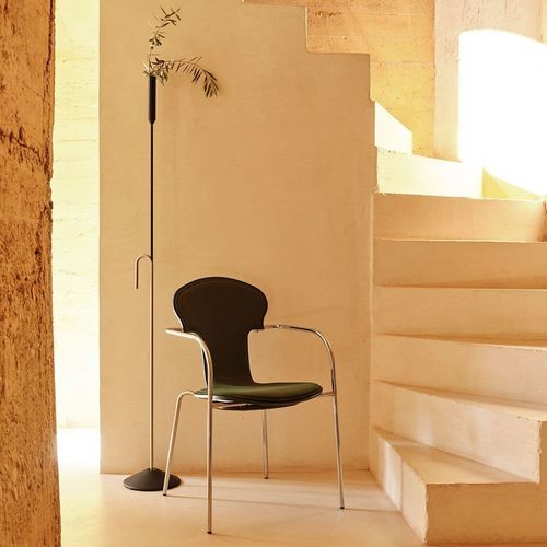 Vaso design minimalista - BATON - BD Barcelona Design - in acciaio con rivestimento a polvere / da pavimento / di Ronan Bouroullec