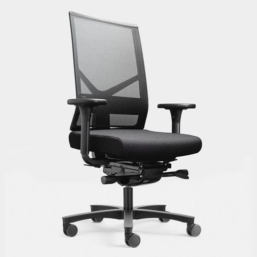 Sedia da ufficio contemporanea - FIGO AIR 1N - Löffler Bürositzmöbel GmbH - da interno / in tessuto / con supporto in alluminio