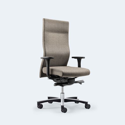 Sedia da ufficio contemporanea - PLUS XL - Löffler Bürositzmöbel GmbH - da interno / in tessuto / in espanso
